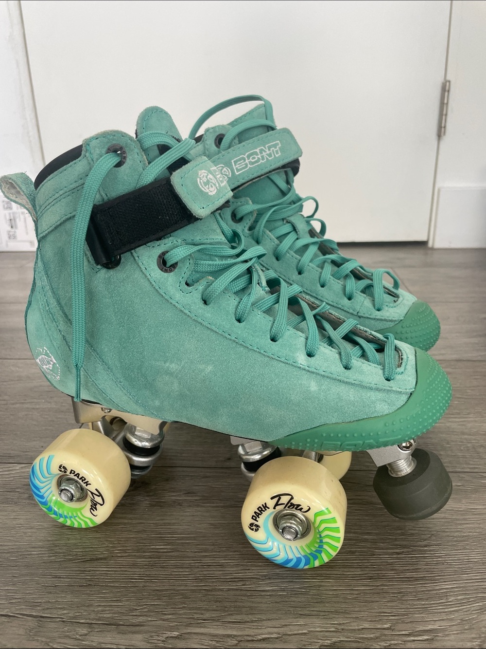 Bont Parkstar Roller Skates In Teal Size 36 (Bont Size 4)